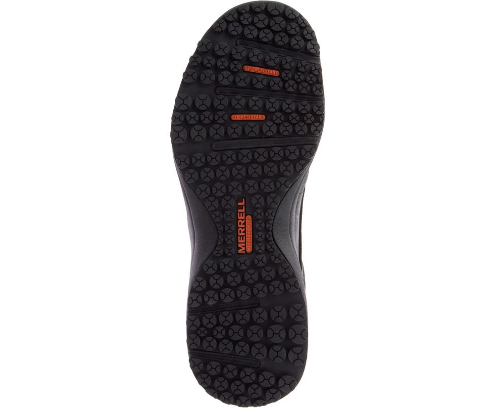 Merrell Løbesko Herre - Sutton Oxford Steel Toe - Sort - WDK103482